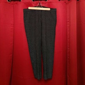 J.Crew Polka Dot Pant Cafe Capri